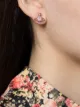 Image 2 of Vivienne Westwood Reina stud earrings