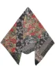 Image 1 of Pierre-Louis Mascia floral-print panelled silk scarf