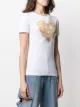 Versace Jeans Couture heart motif logo cotton T-shirt