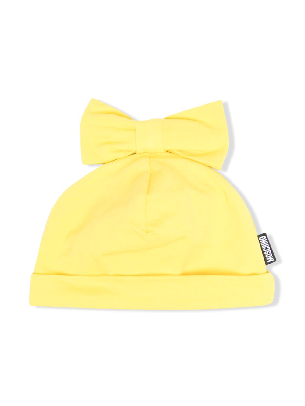 

Moschino Kids gorro con detalle de lazo - Amarillo