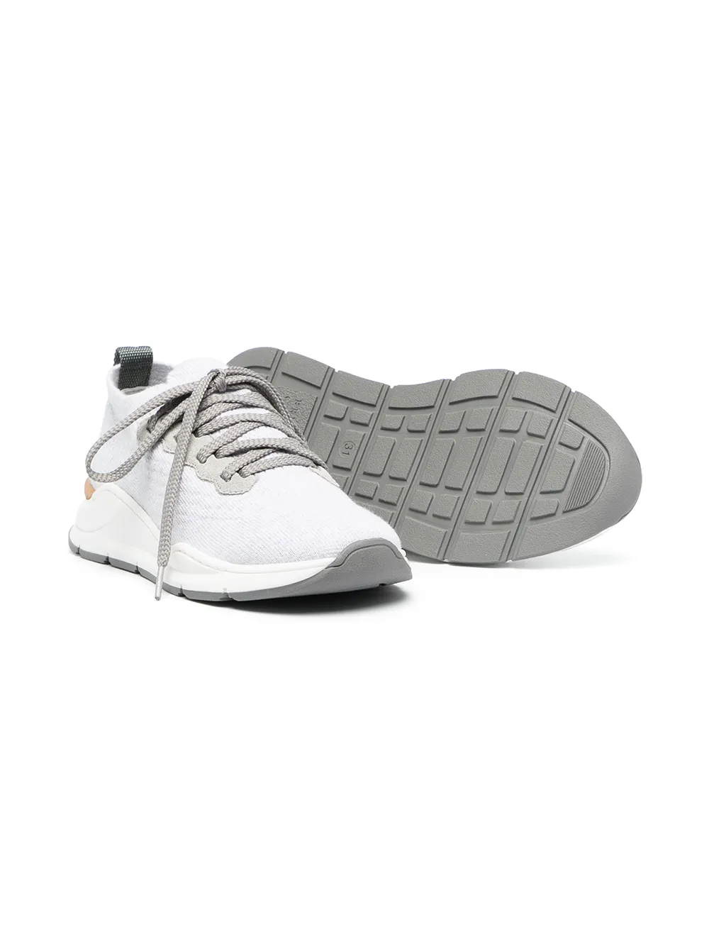 Brunello Cucinelli Kids Low-top sneakers - Grijs