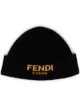 Imagen 1 de Fendi gorro tejido con logo en intarsia