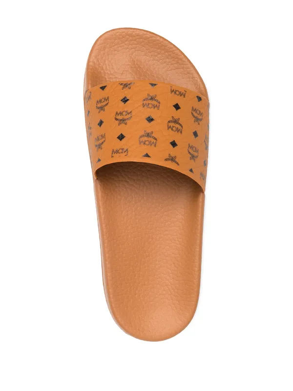 mcm monogram slides