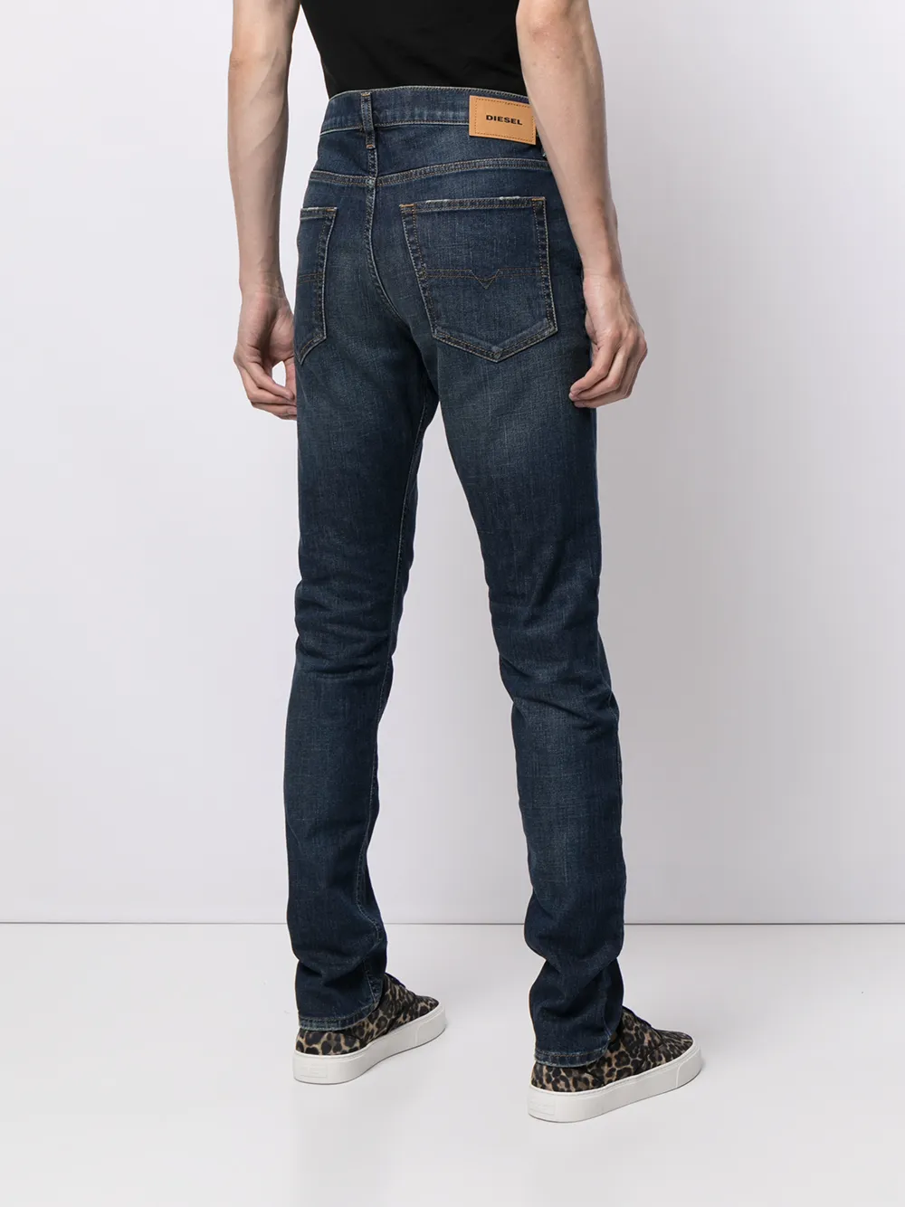 фото Diesel прямые джинсы с завышенной талией