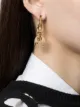 Vivienne Westwood Get a life drop earrings