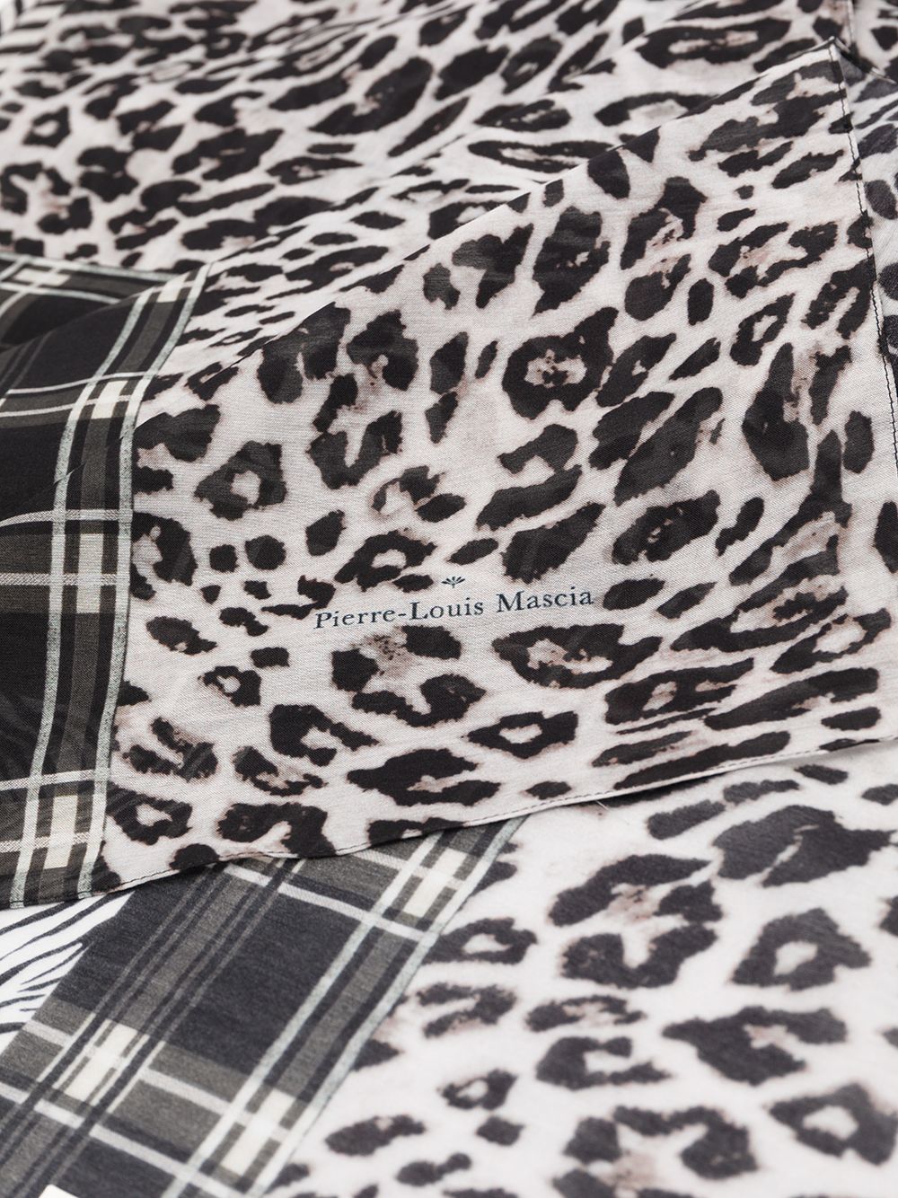 фото Pierre-louis mascia платок с леопардовым принтом