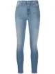 Image 1 of 7 For All Mankind HW mid-rise skinny jeans