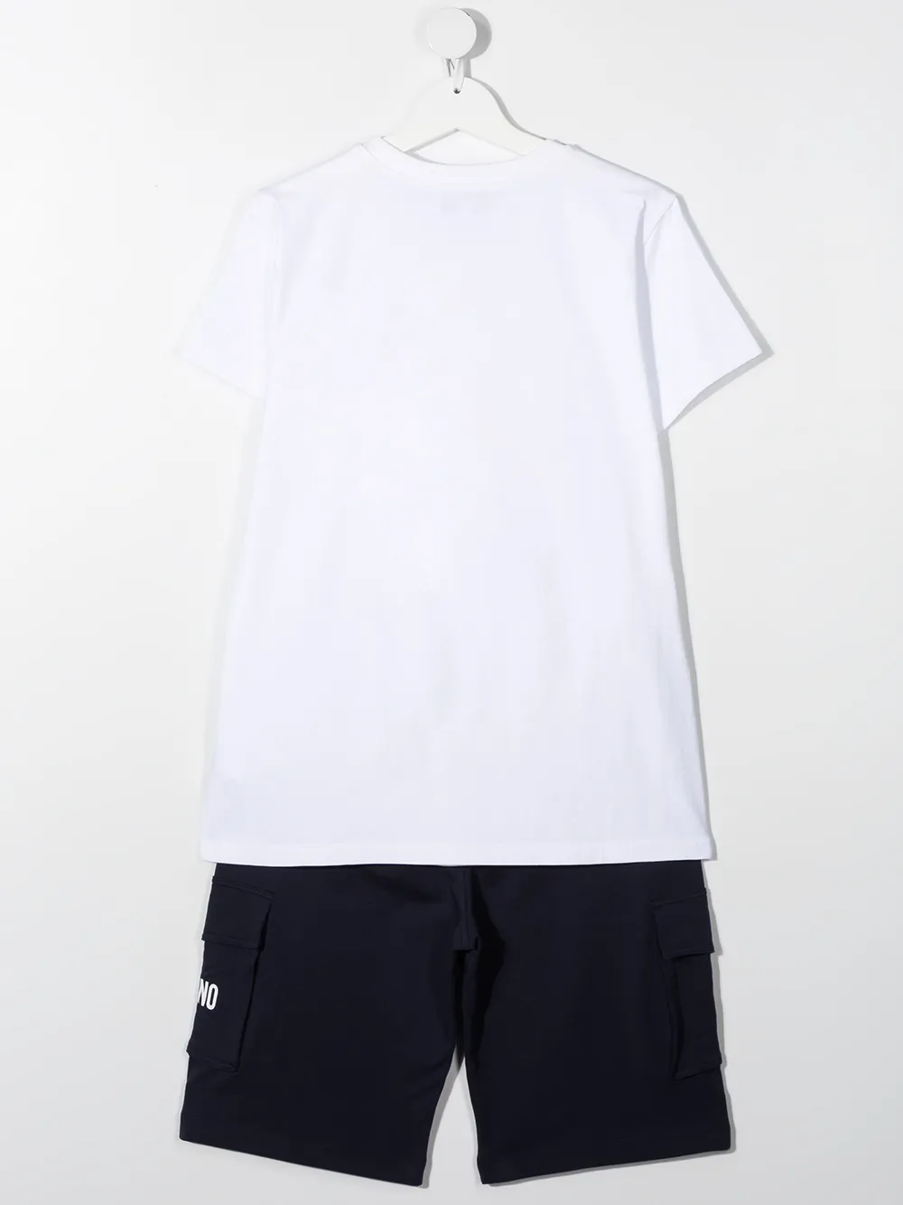 фото Moschino kids спортивный костюм с принтом teddy bear