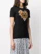 Versace Jeans Couture heart motif logo cotton T-shirt