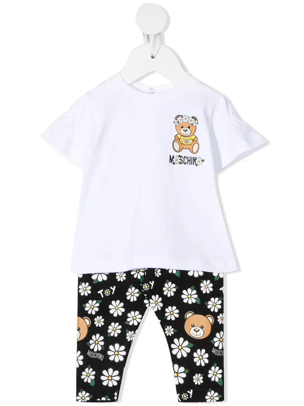 фото Moschino kids спортивный костюм toy bear