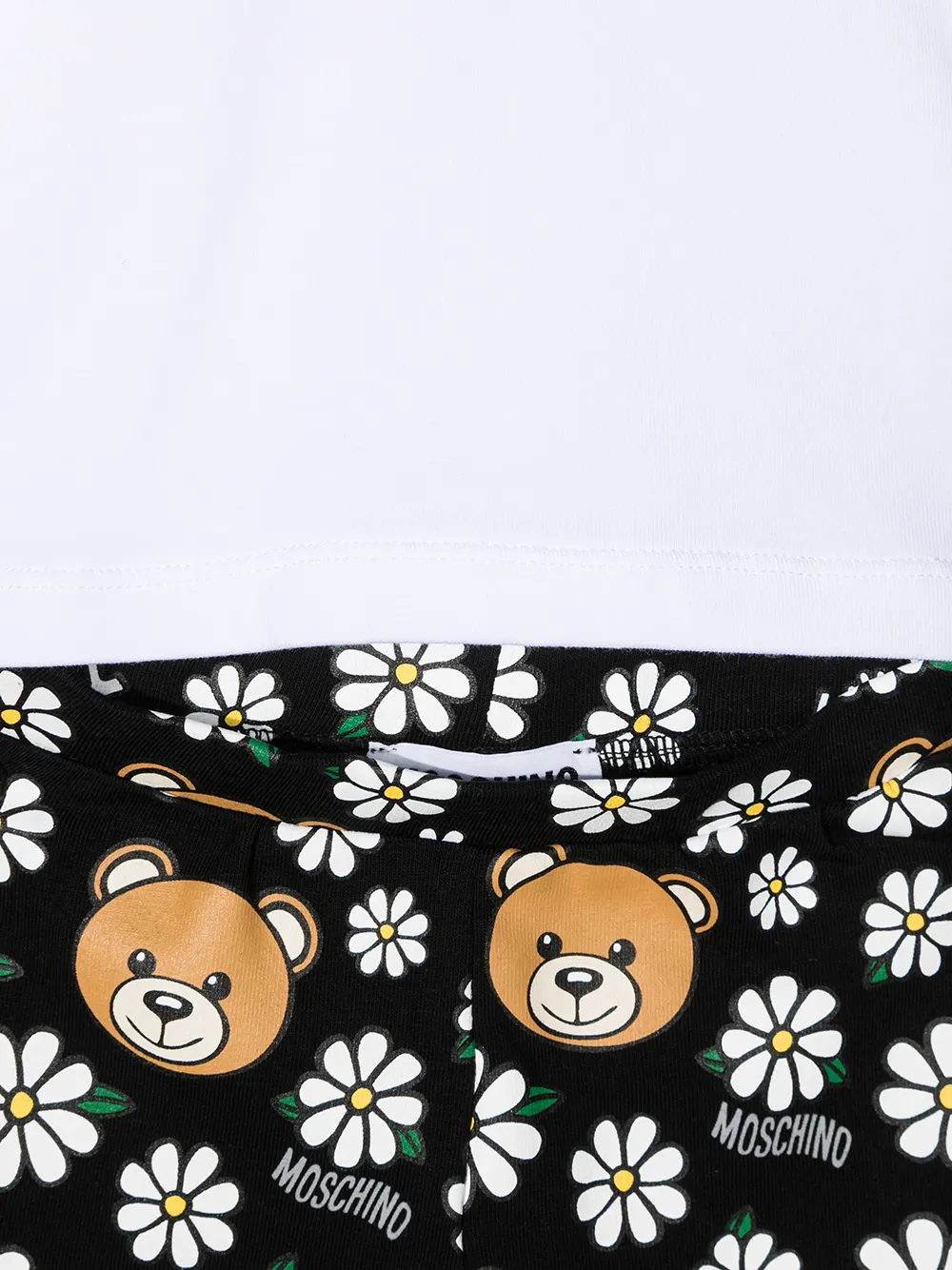 фото Moschino kids спортивный костюм toy bear