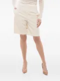 Saint Laurent pinstripe tailored shorts - White