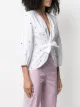 Philosophy Di Lorenzo Serafini gathered dot V-neck blouse