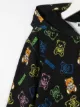 Moschino Kids teddy bear-print zip-up hoodie