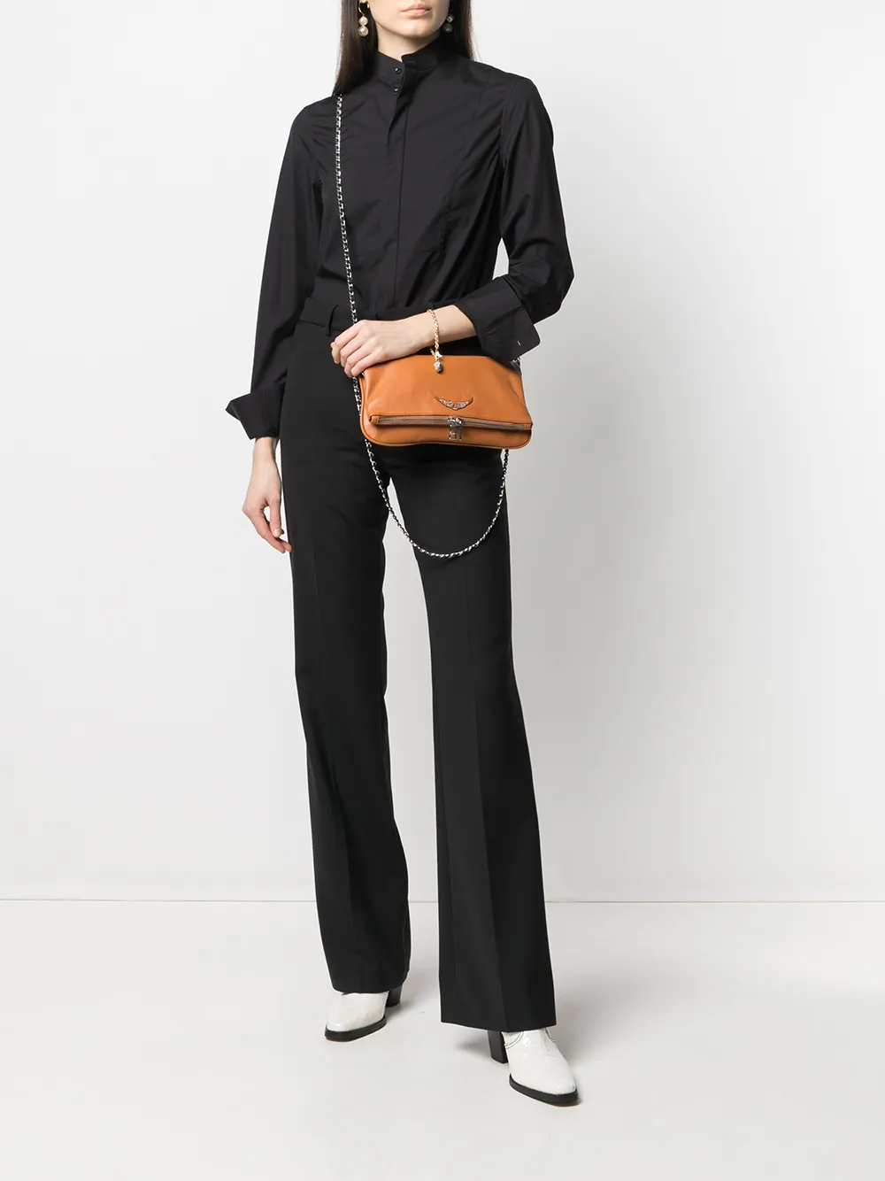 фото Zadig&voltaire сумка через плечо с логотипом