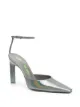 Image 2 of The Attico metallic-effect pointed pumps