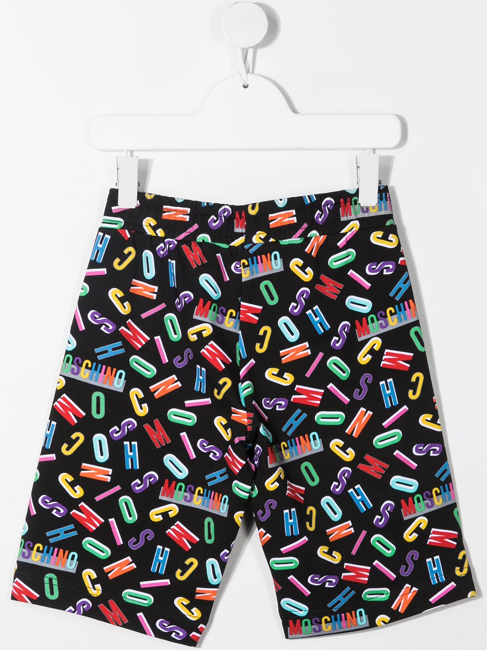 фото Moschino kids спортивные шорты с логотипом