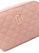 LIU JO stud-embellished quilted crossbody bag