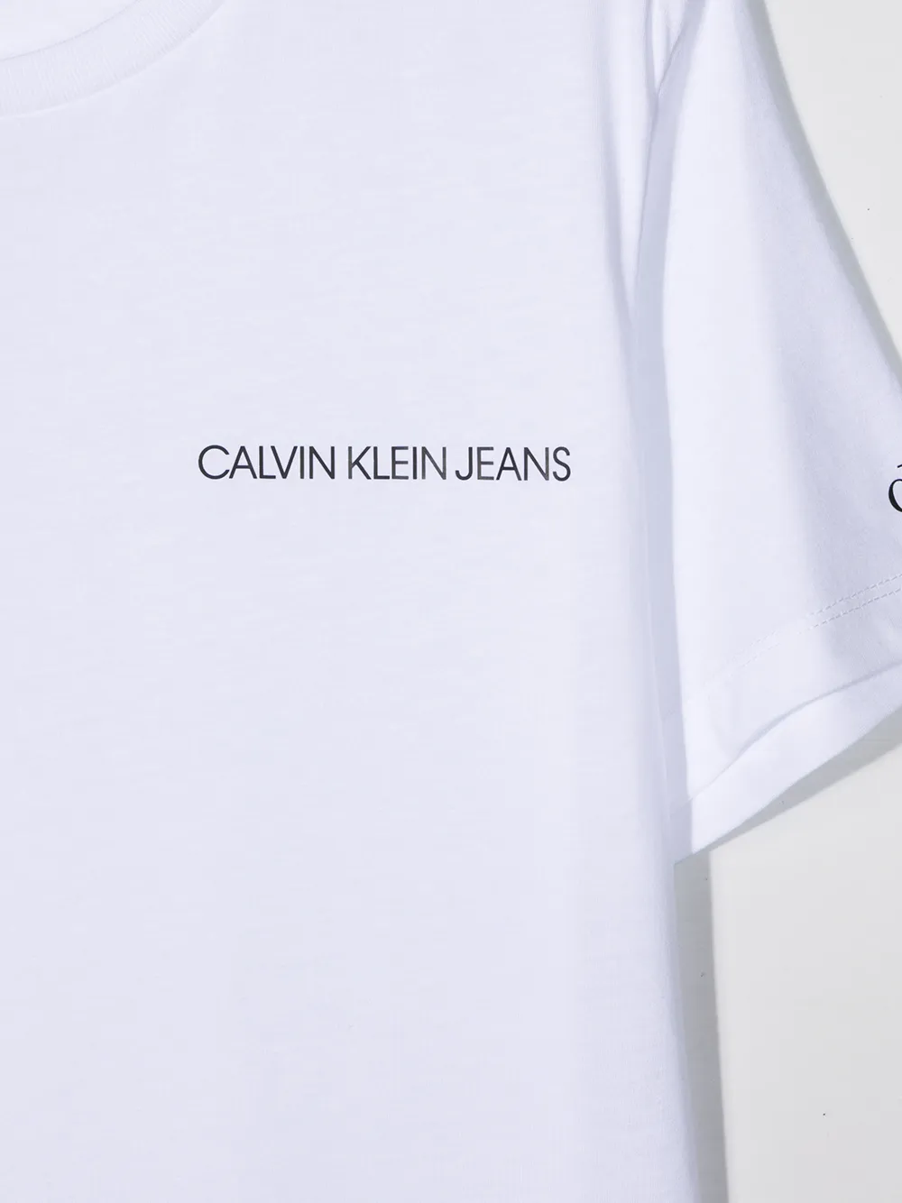 фото Calvin klein kids футболка с логотипом