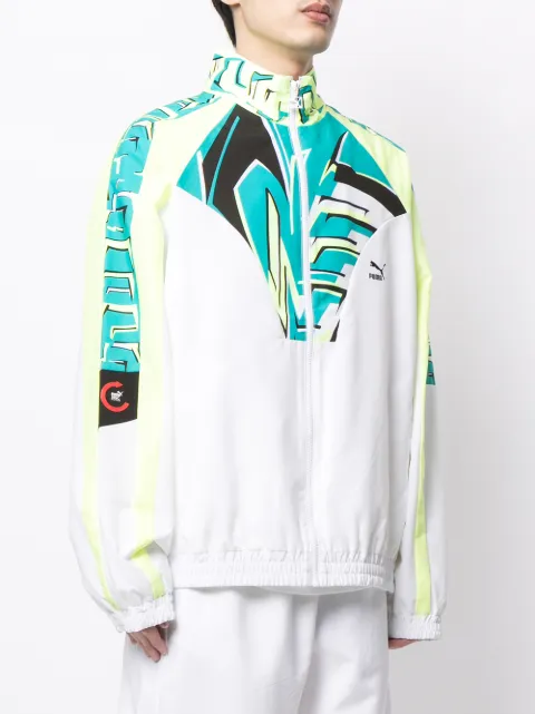 puma colorblock track jacket