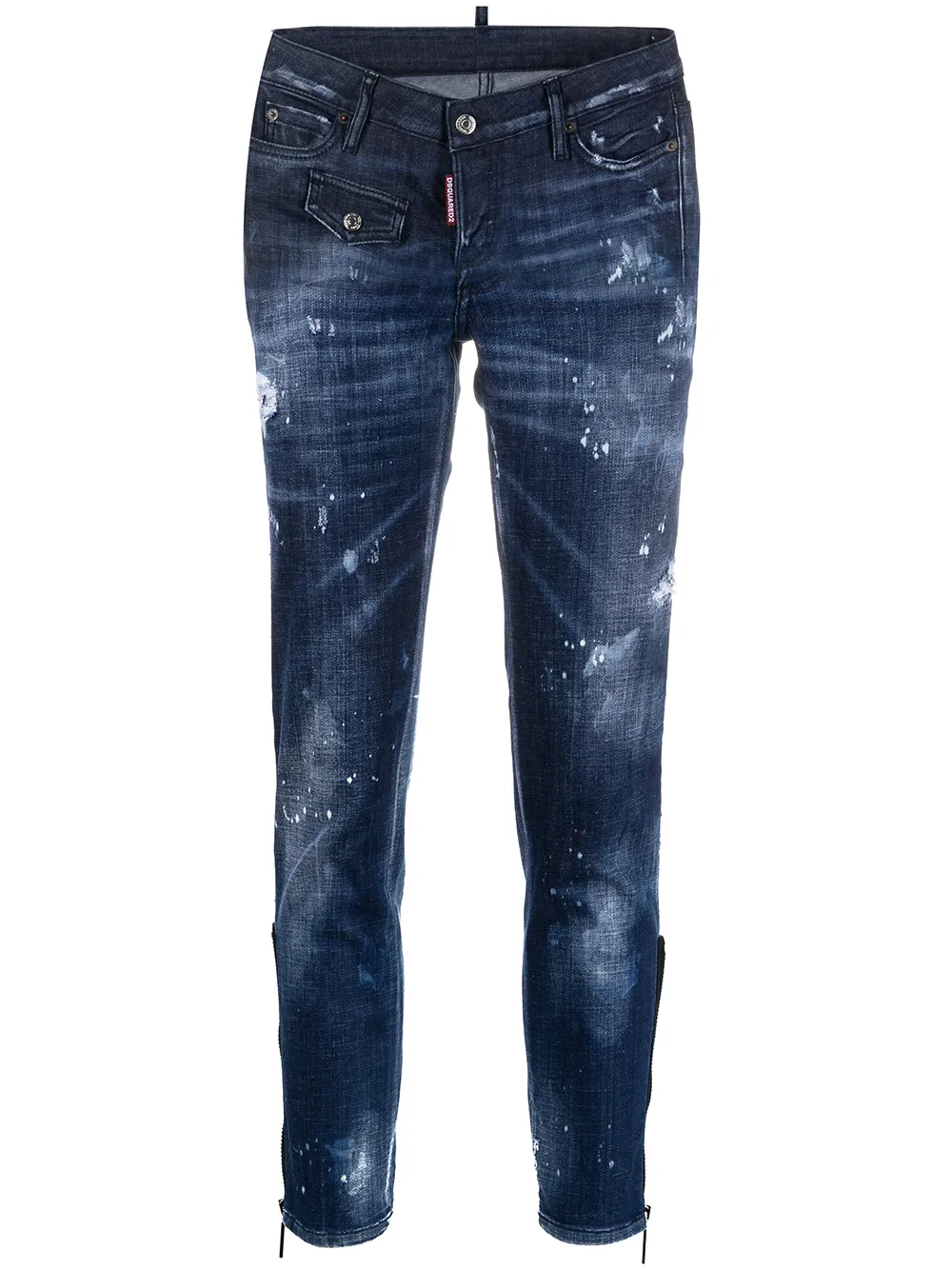 Dsquared2 Jennifer Cropped Skinny Jeans - Farfetch