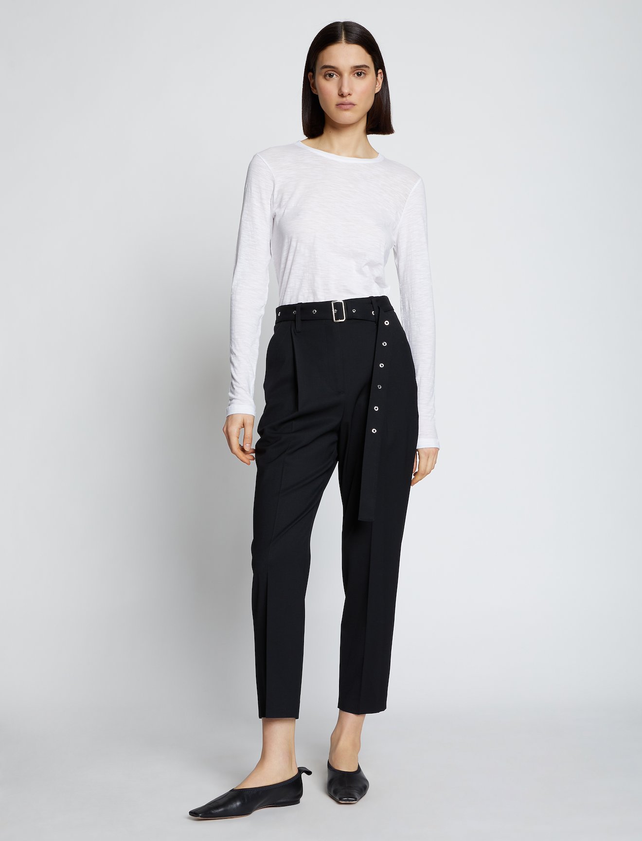 Solid Tissue Jersey Long Sleeve Tee #2