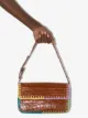 STAUD mini Rey crochet-trim shoulder bag