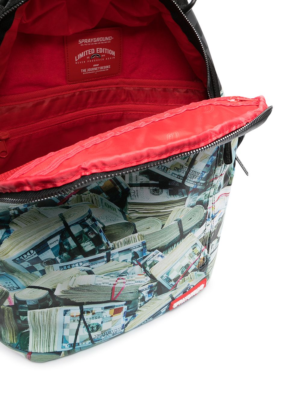 фото Sprayground рюкзак new money в клетку