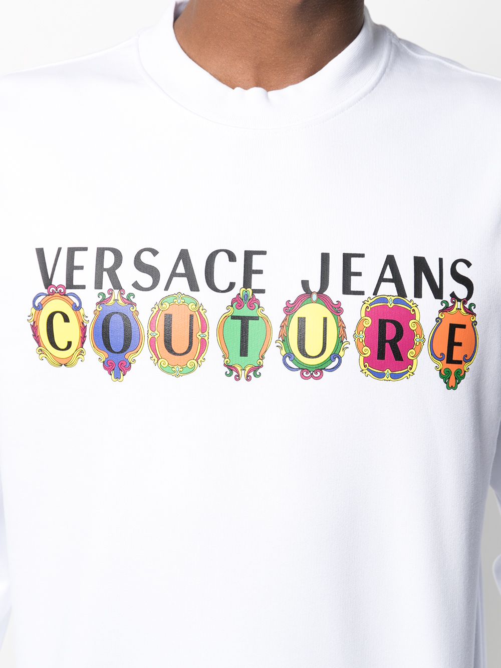 фото Versace jeans couture толстовка с логотипом