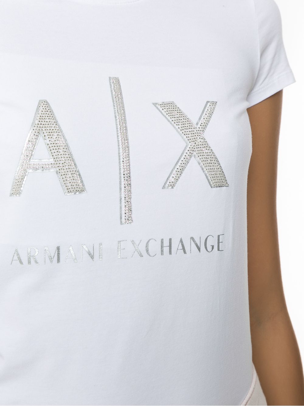 фото Armani exchange футболка с логотипом