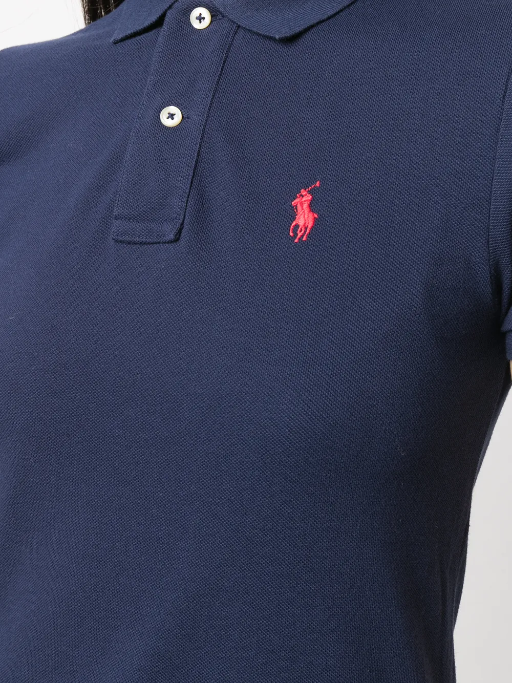 фото Polo ralph lauren платье поло с вышитым логотипом