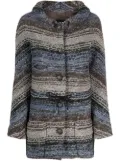 CHANEL Pre-Owned 2010 striped woven jacket - Grey