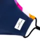 Kurt Geiger London rainbow-trim face mask