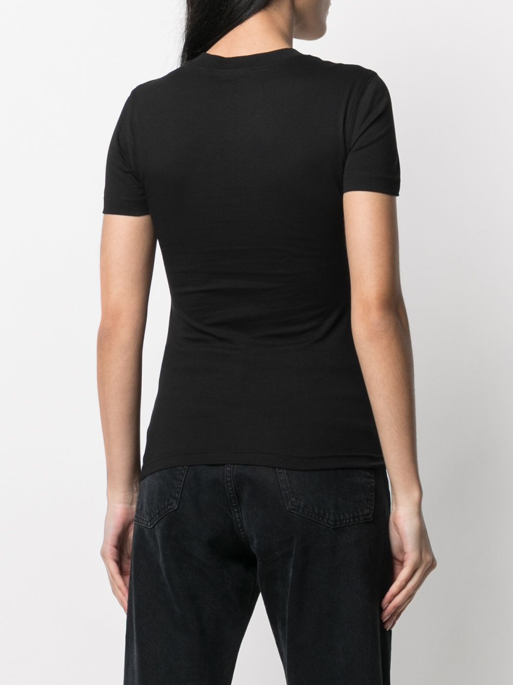фото Versace jeans couture футболка узкого кроя с логотипом