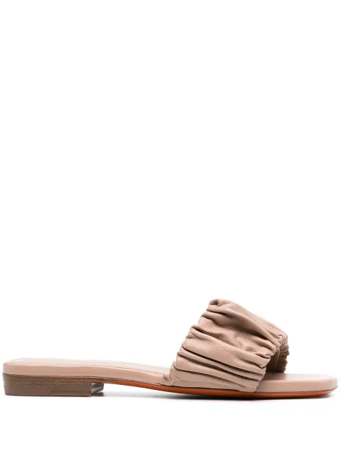 Santoni leather sandals 