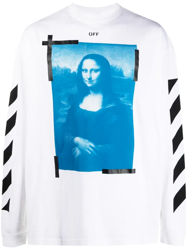 off white mona lisa sweater