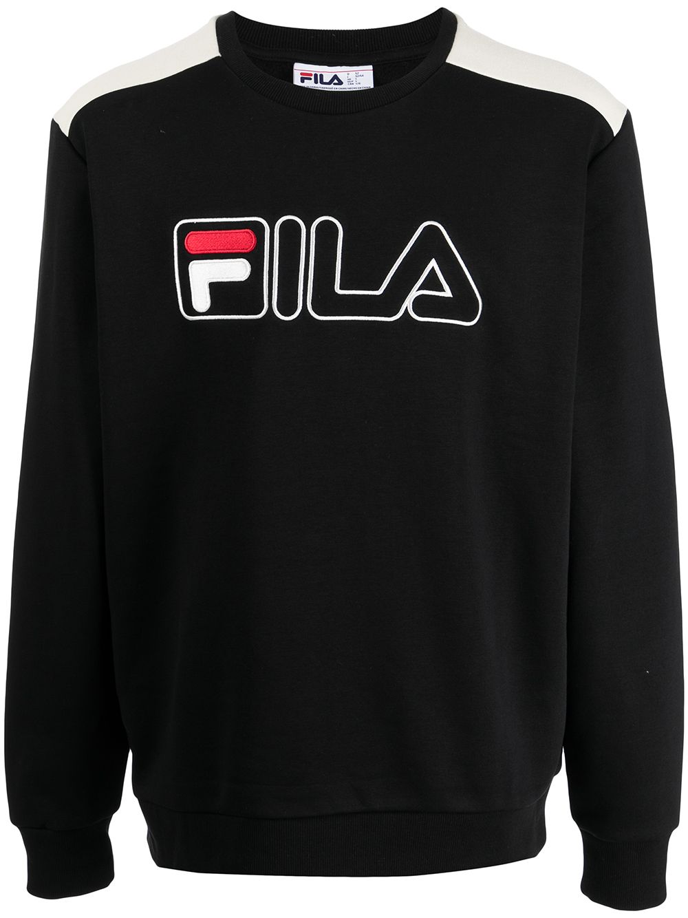 ＜Farfetch＞ Fila Basil 2 ロゴ スウェットシャツ - ブラック