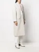 Isabel Marant Étoile chevron knit single-breasted coat