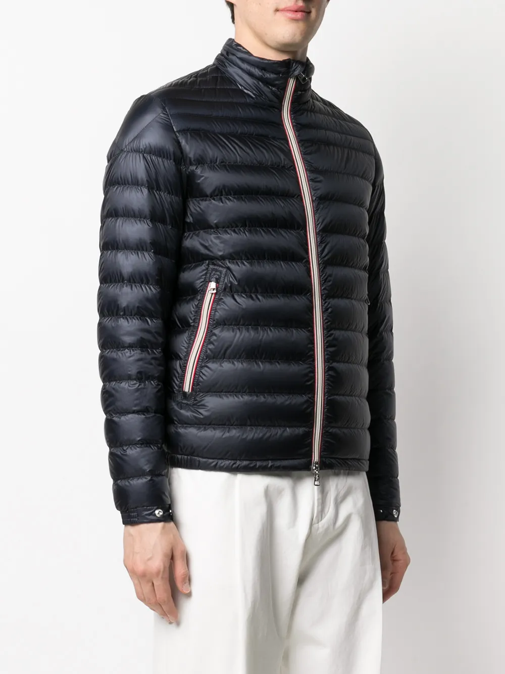 фото Moncler стеганая куртка daniel на молнии