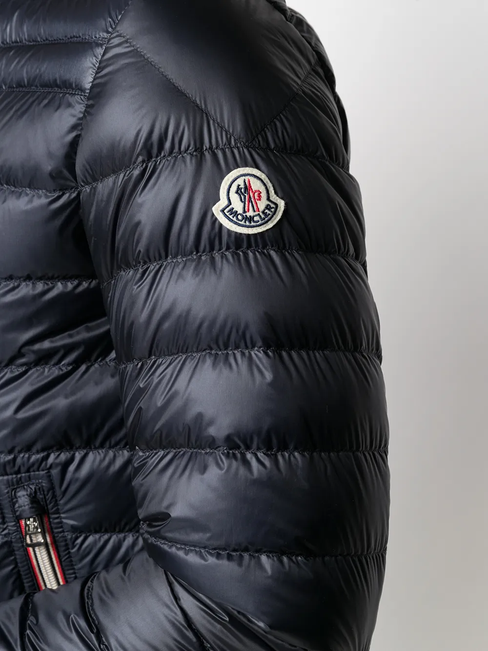фото Moncler стеганая куртка daniel на молнии