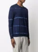 Manuel Ritz tie-dye print cotton jumper