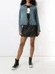 Image 2 of Armani Exchange chain-trimmed denim jacket