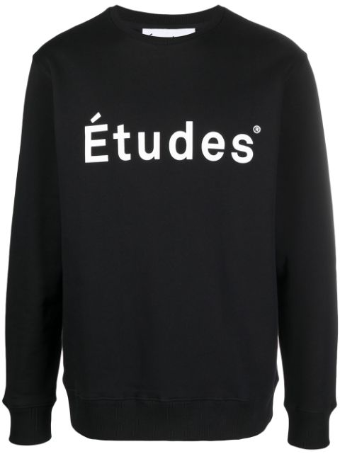 logo print sweatshirt