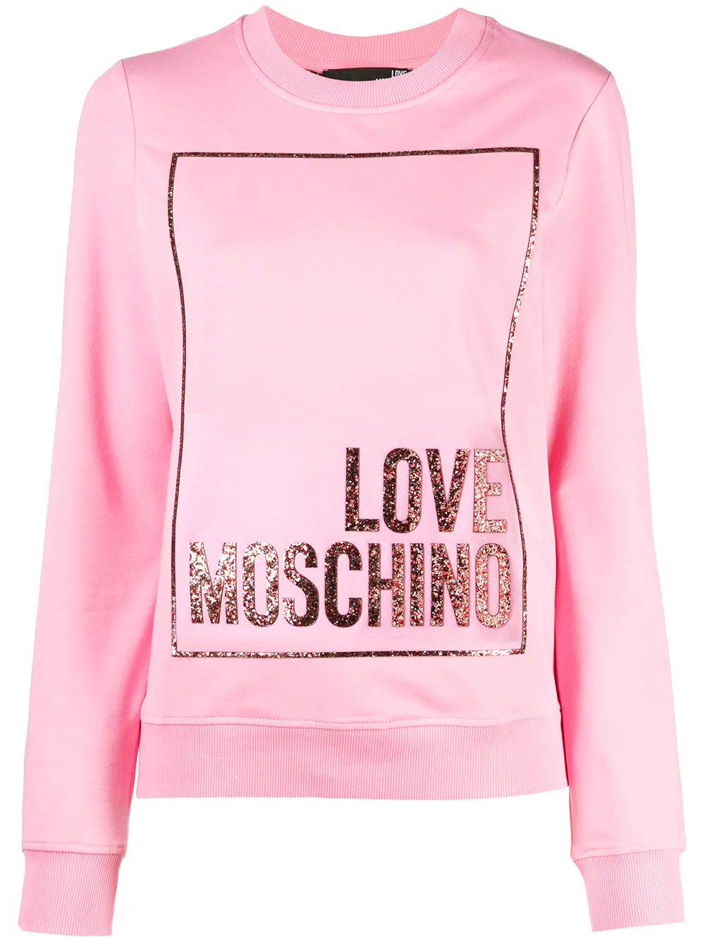 фото Love moschino толстовка с логотипом