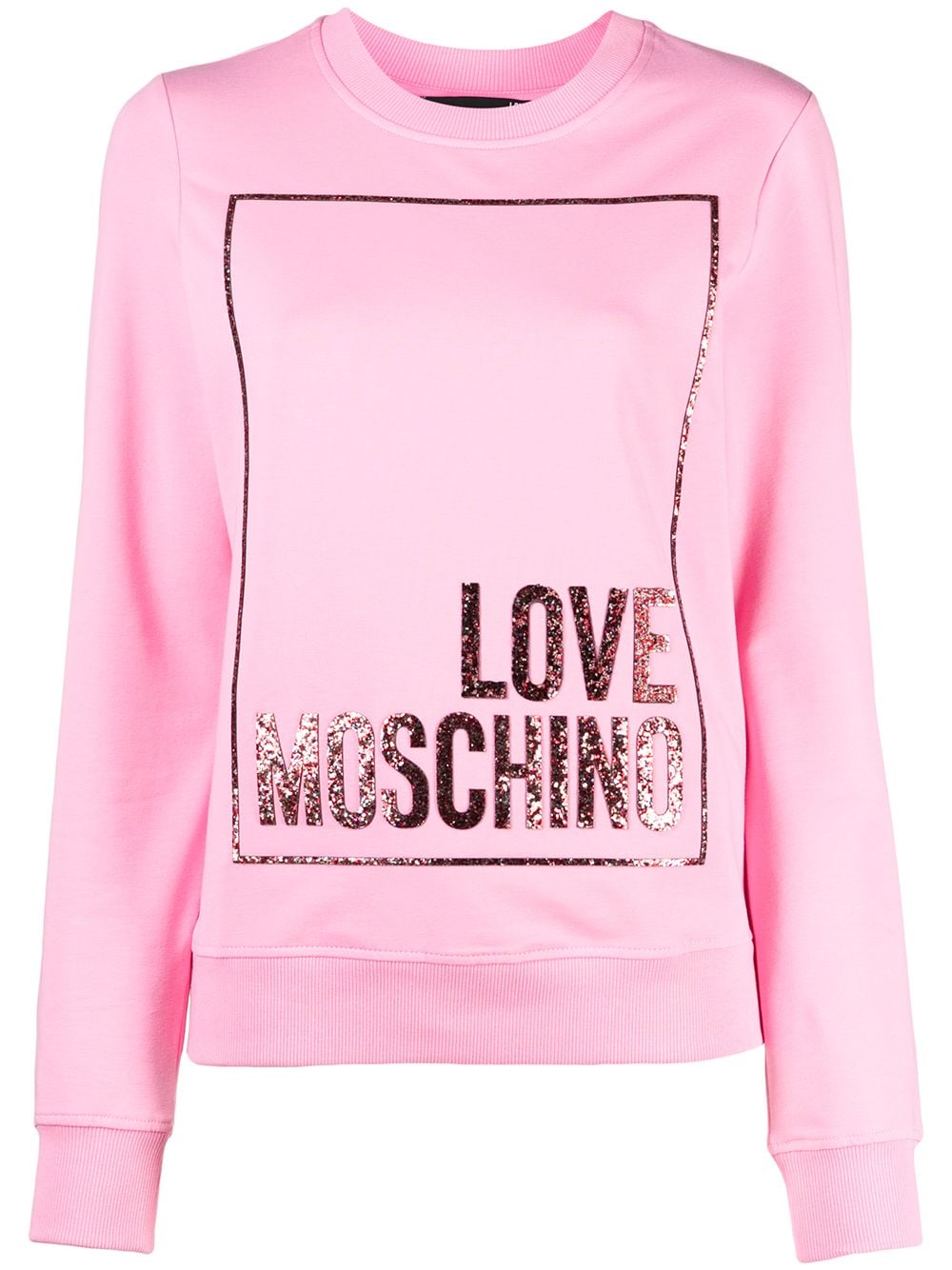 фото Love moschino толстовка с логотипом