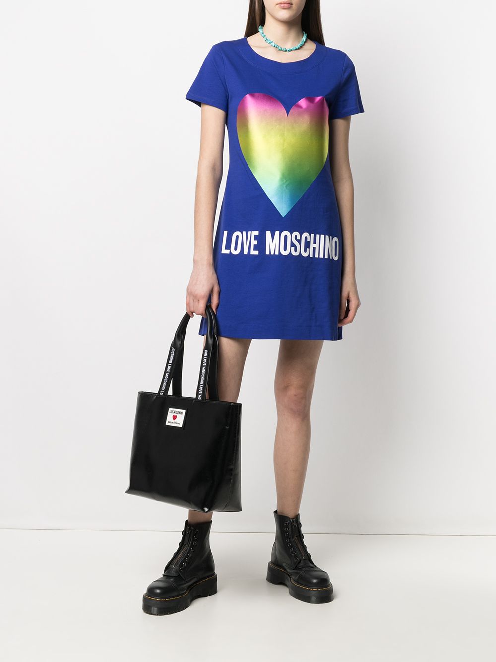 фото Love moschino сумка-шопер sporty label