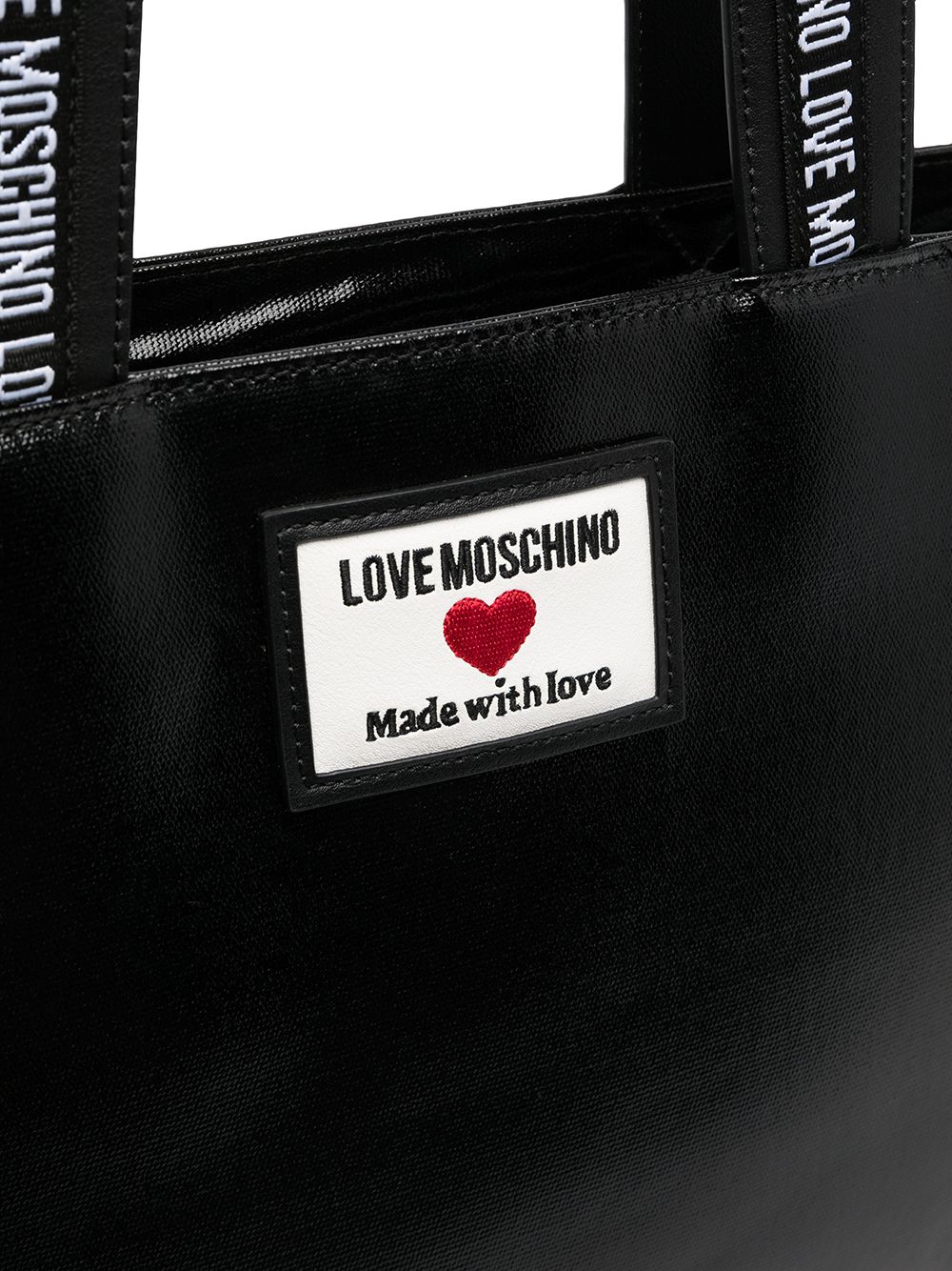 фото Love moschino сумка-шопер sporty label