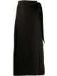 Image 1 of BONDI BORN Universal linen wrap dress