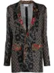 Image 1 of Pierre-Louis Mascia floral-print silk blazer