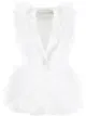 Image 1 of Loulou mesh embroidered waistcoat